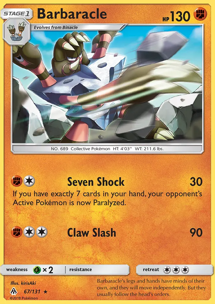Barbaracle from sm6