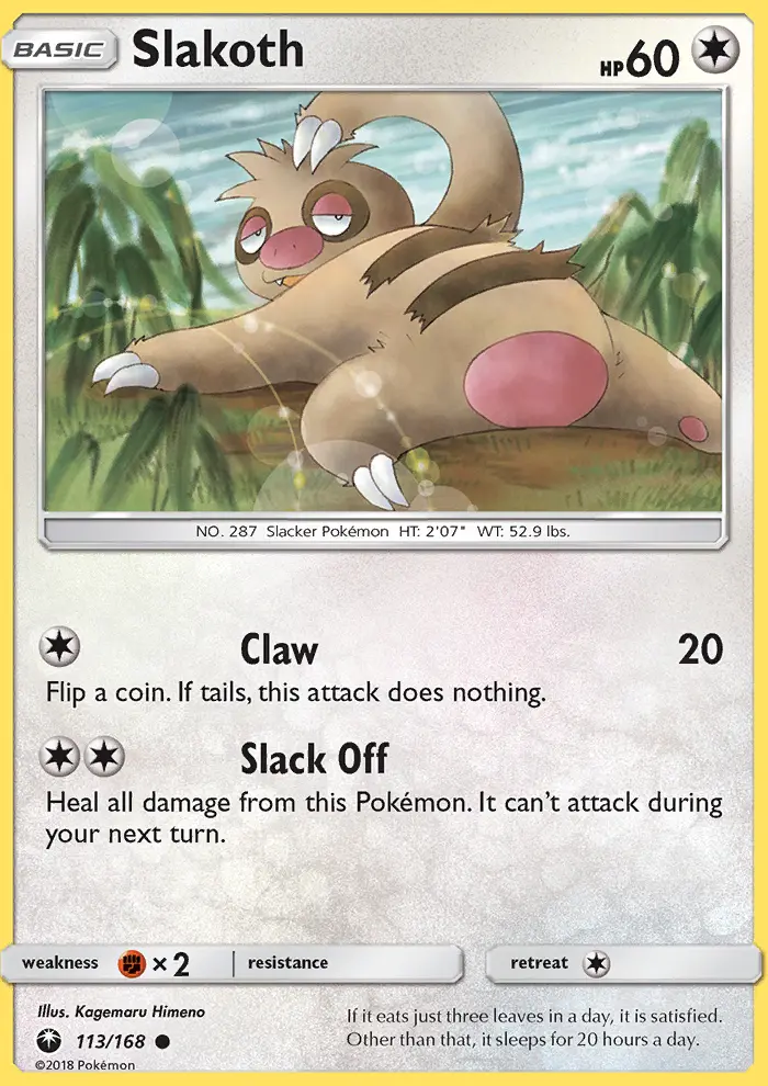 Slakoth from sm7