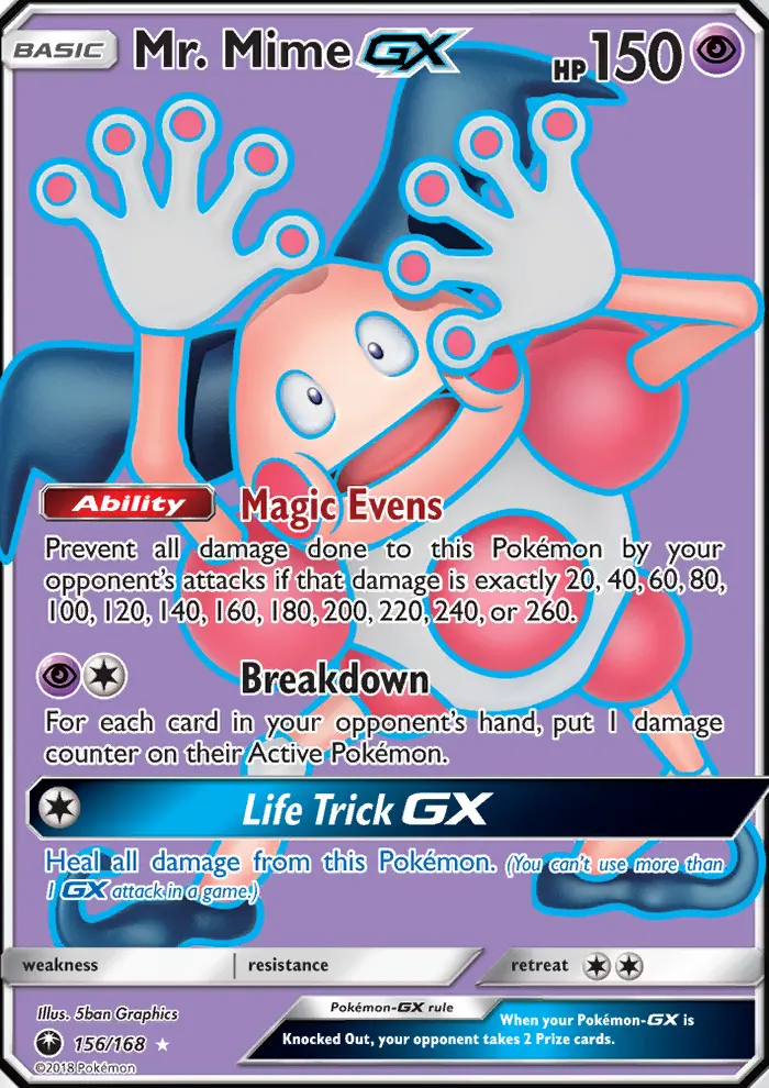 Mr. Mime GX from sm7