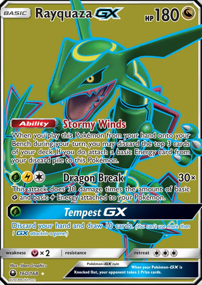 Rayquaza GX from sm7