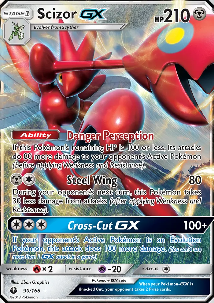 Scizor GX — Scizor Gx