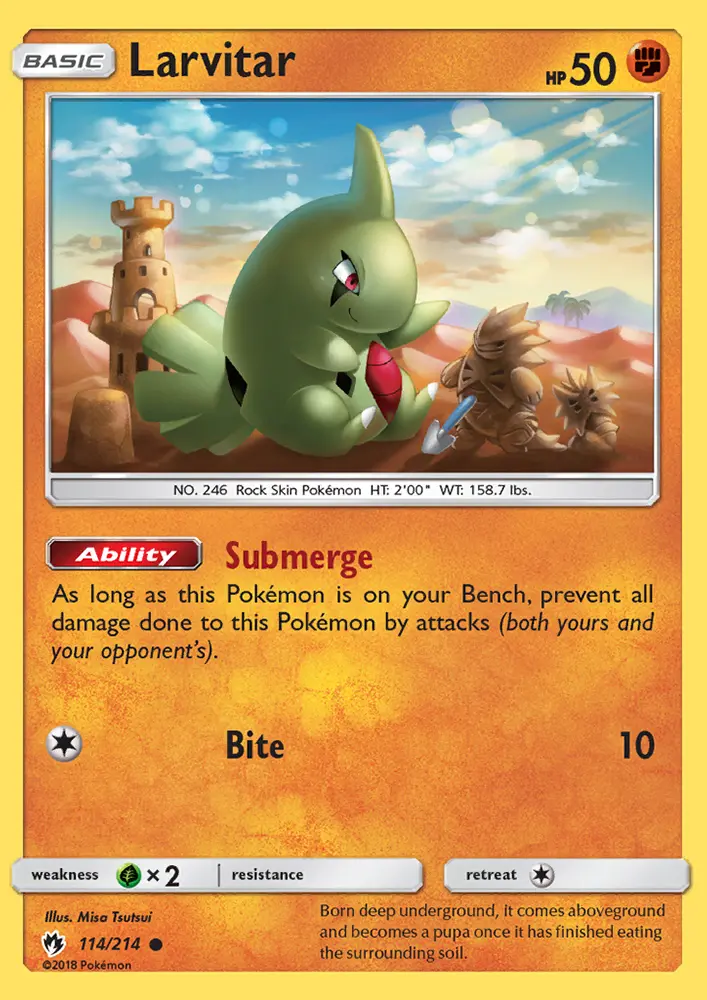 Larvitar from sm8