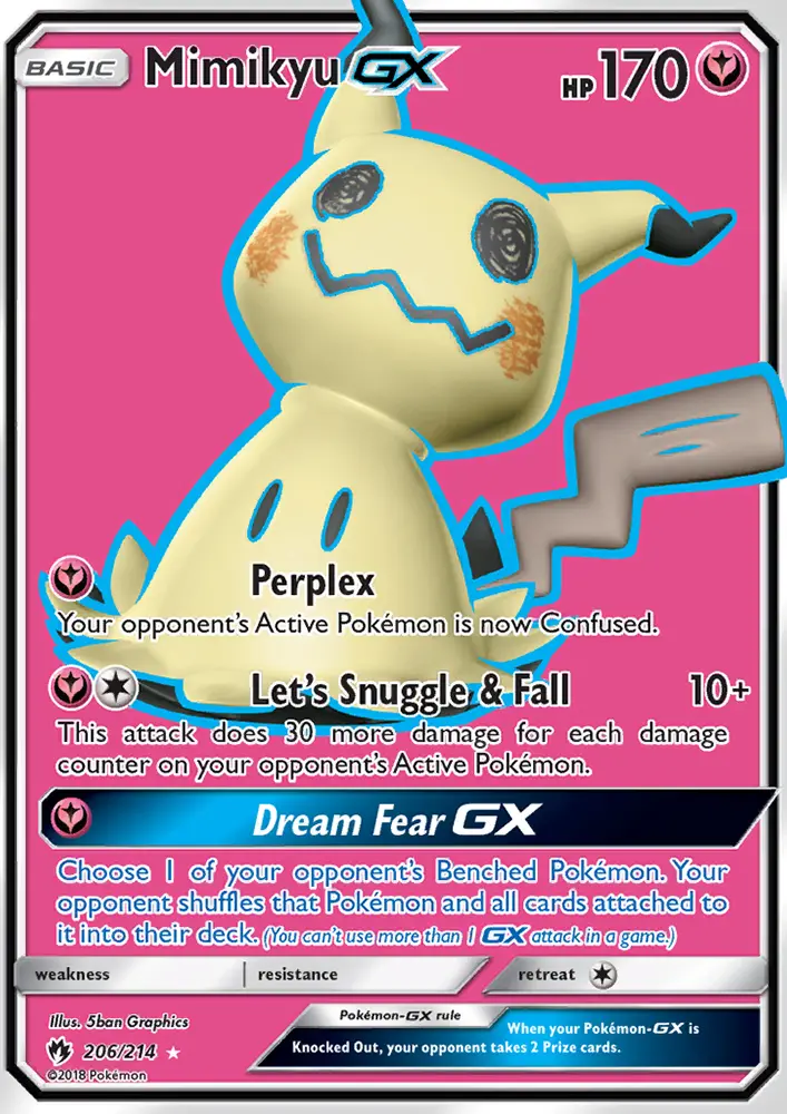 Mimikyu GX from sm8