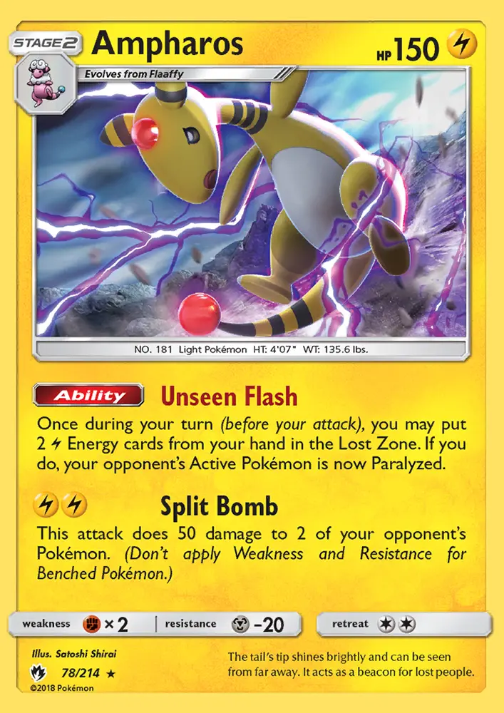 Ampharos from sm8