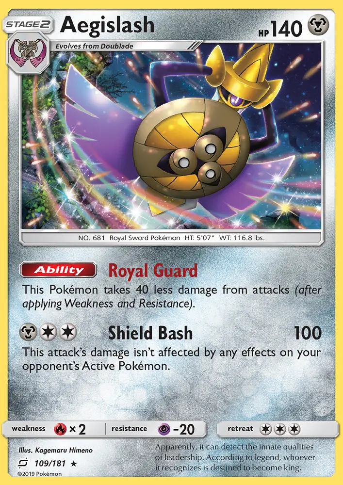 Aegislash from sm9