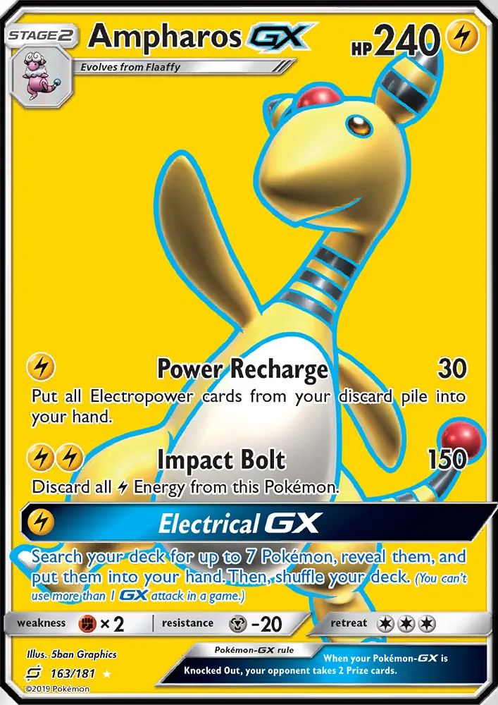 Ampharos GX from sm9