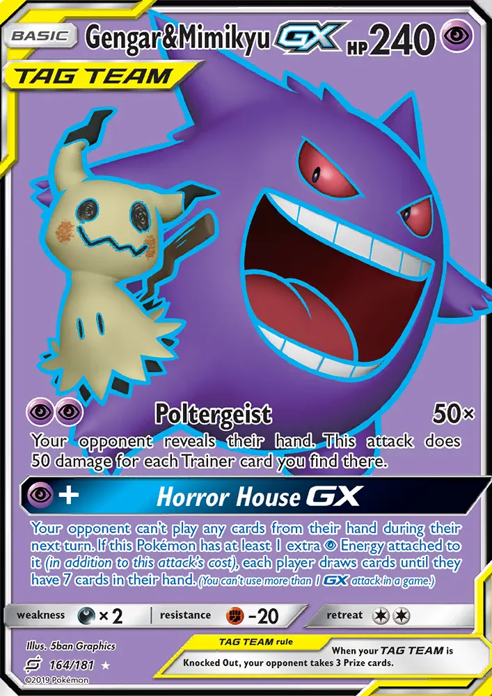 Gengar & Mimikyu GX from sm9