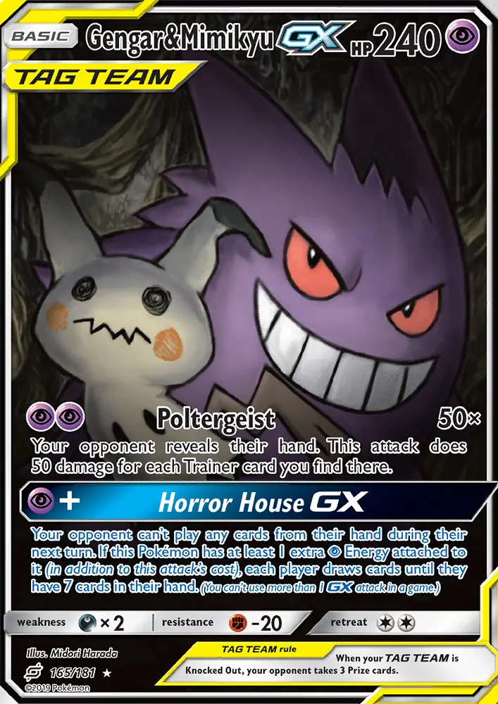 Gengar & Mimikyu GX from sm9
