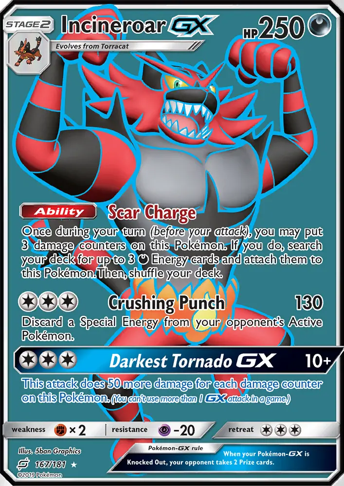 Incineroar GX from sm9