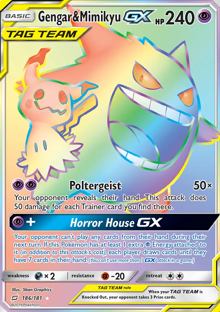 Gengar & Mimikyu GX from sm9