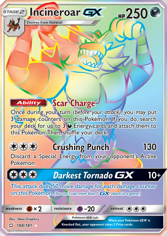 Incineroar GX from sm9