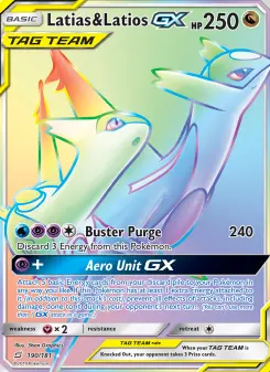 Latias & Latios GX #190