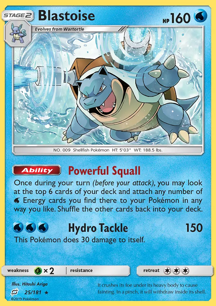 Blastoise from sm9