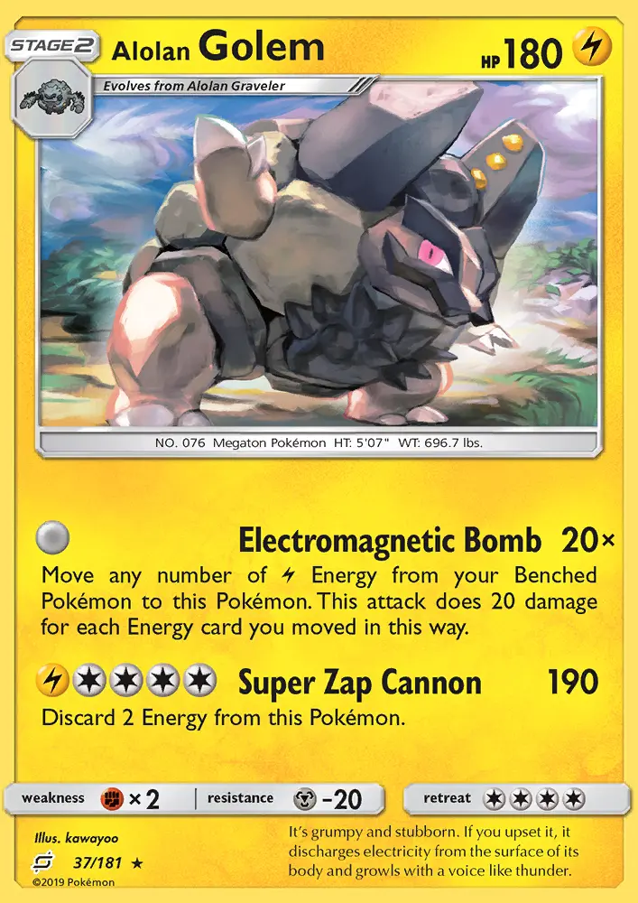 Alolan Golem from sm9