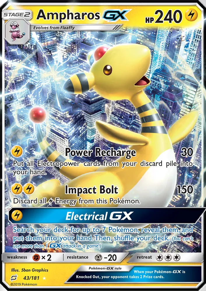 Ampharos GX from sm9