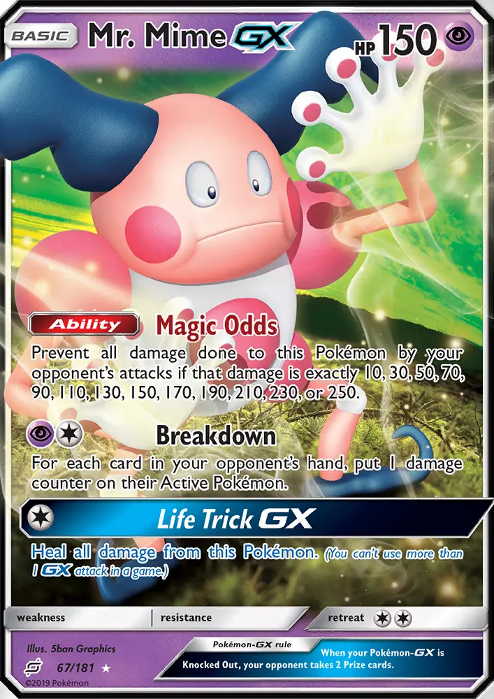 Mr. Mime GX from sm9