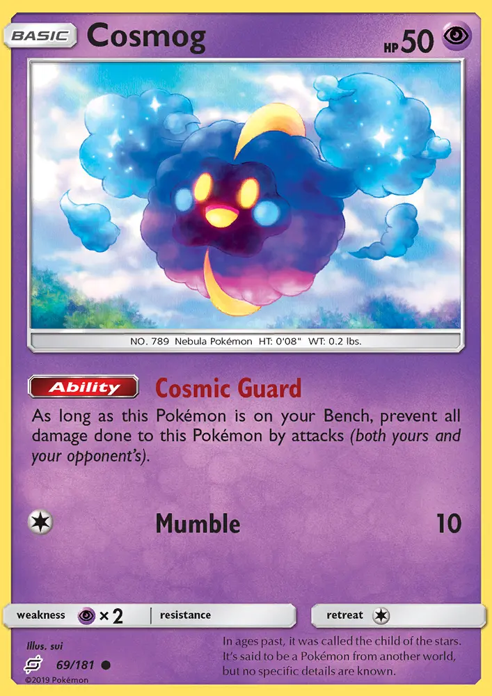 Cosmog from sm9