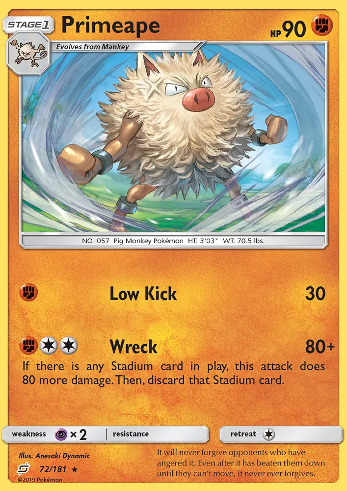 Primeape from sm9
