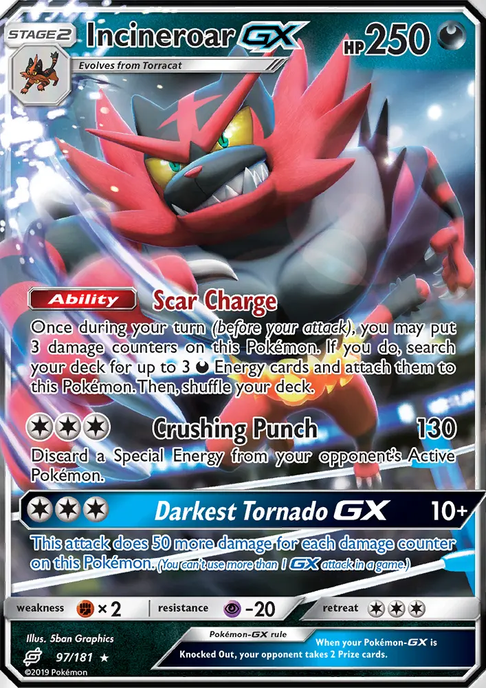 Incineroar GX from sm9
