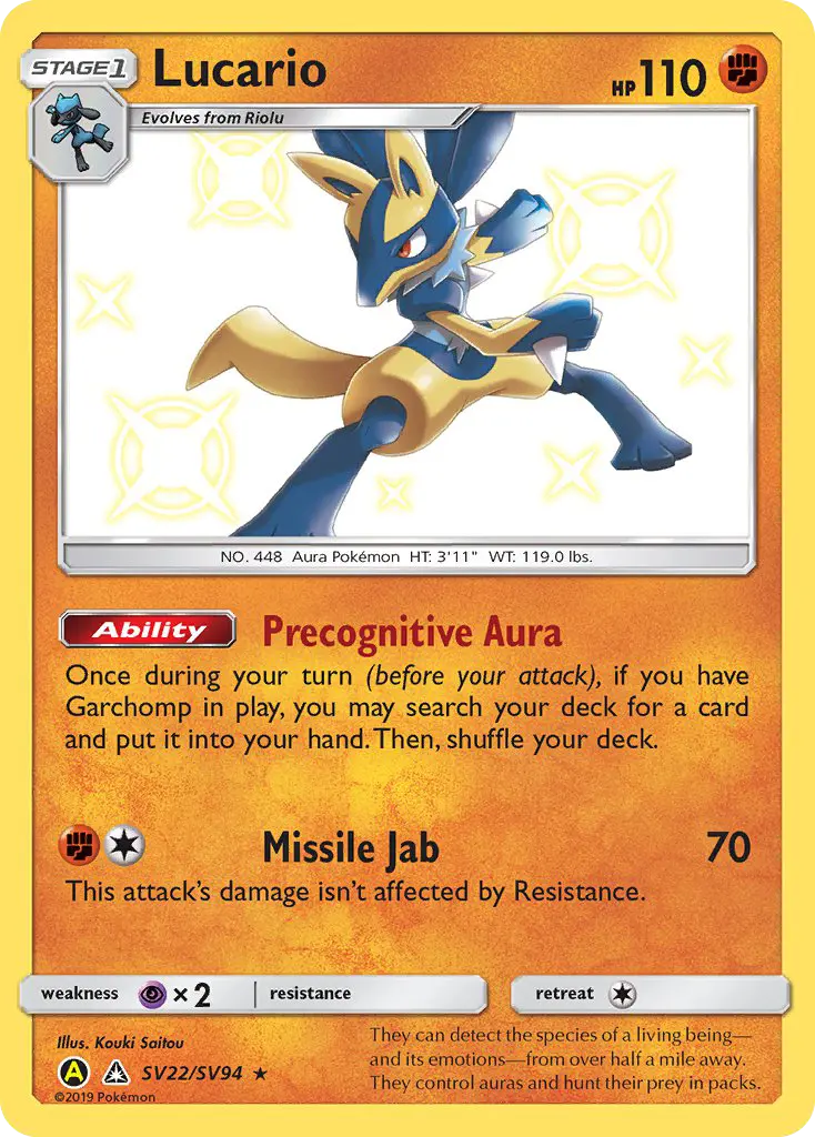 Lucario from sma
