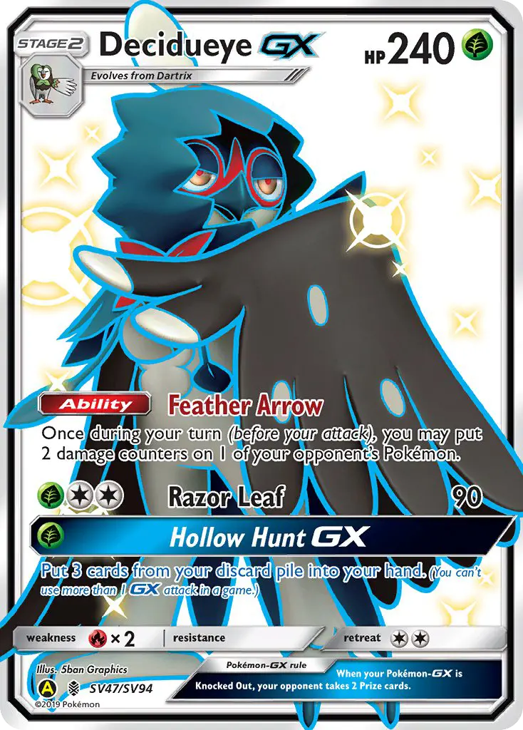 Decidueye-GX from sma