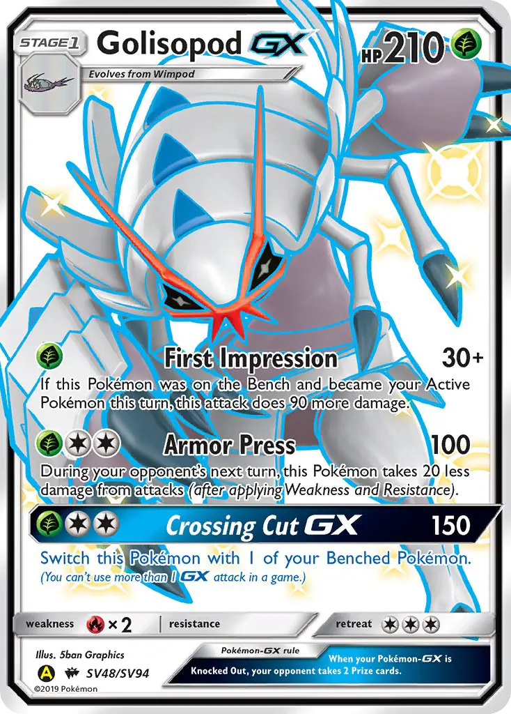 Golisopod-GX from sma