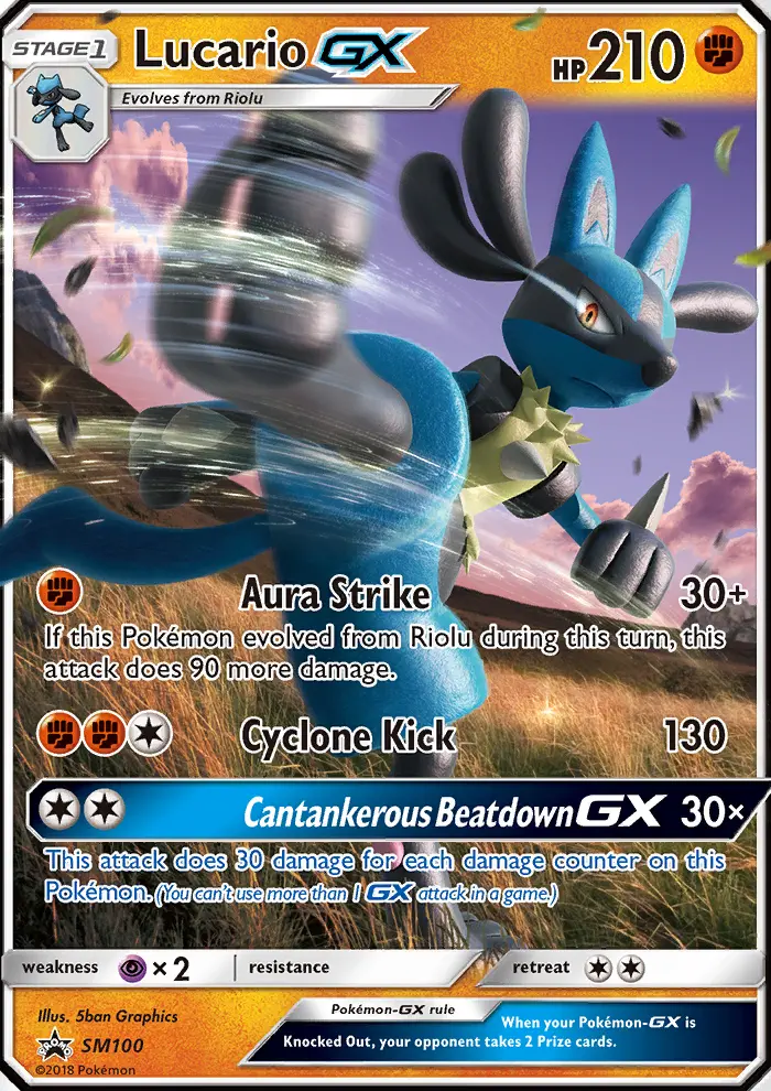 Lucario GX — Lucario Gx