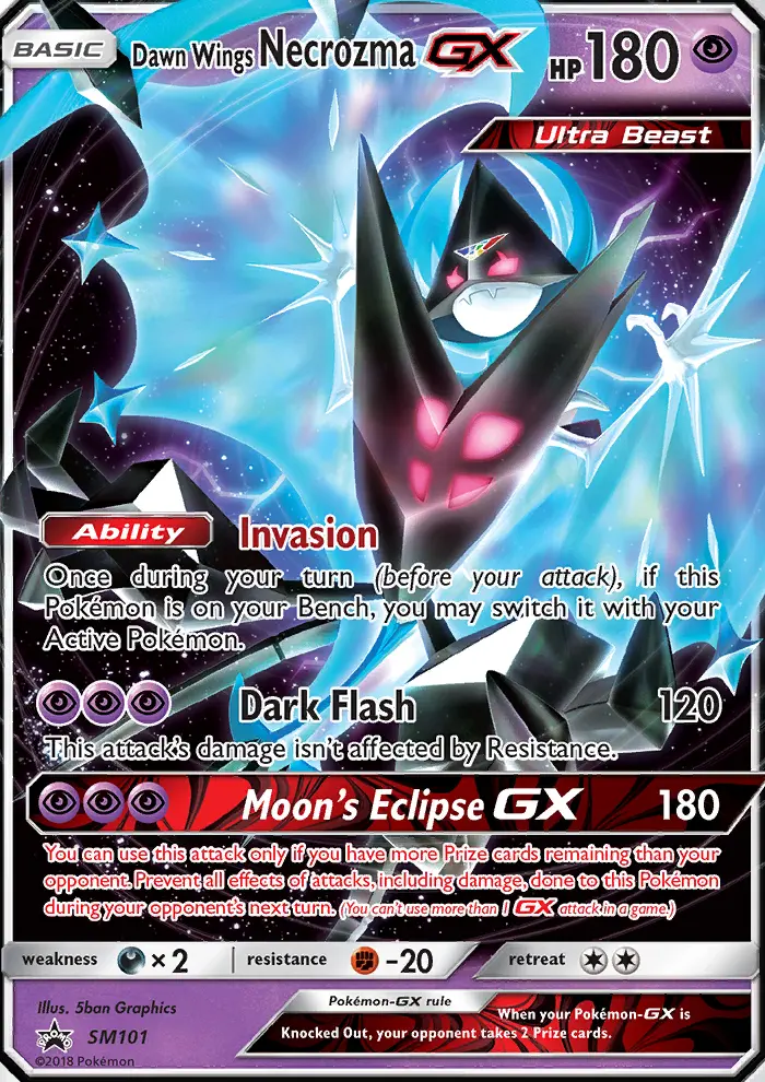 Dawn Wings Necrozma GX from smp