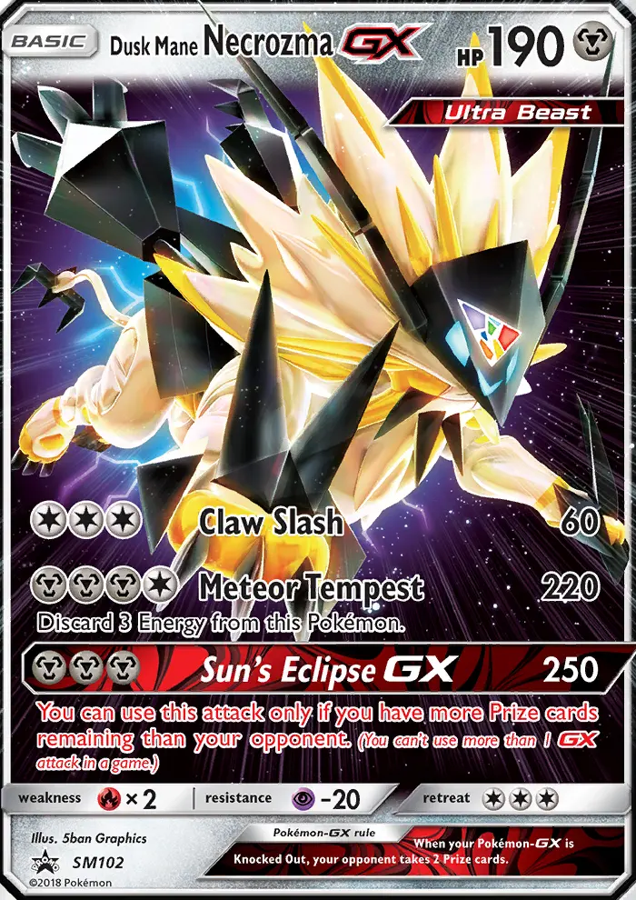 Dusk Mane Necrozma GX from smp