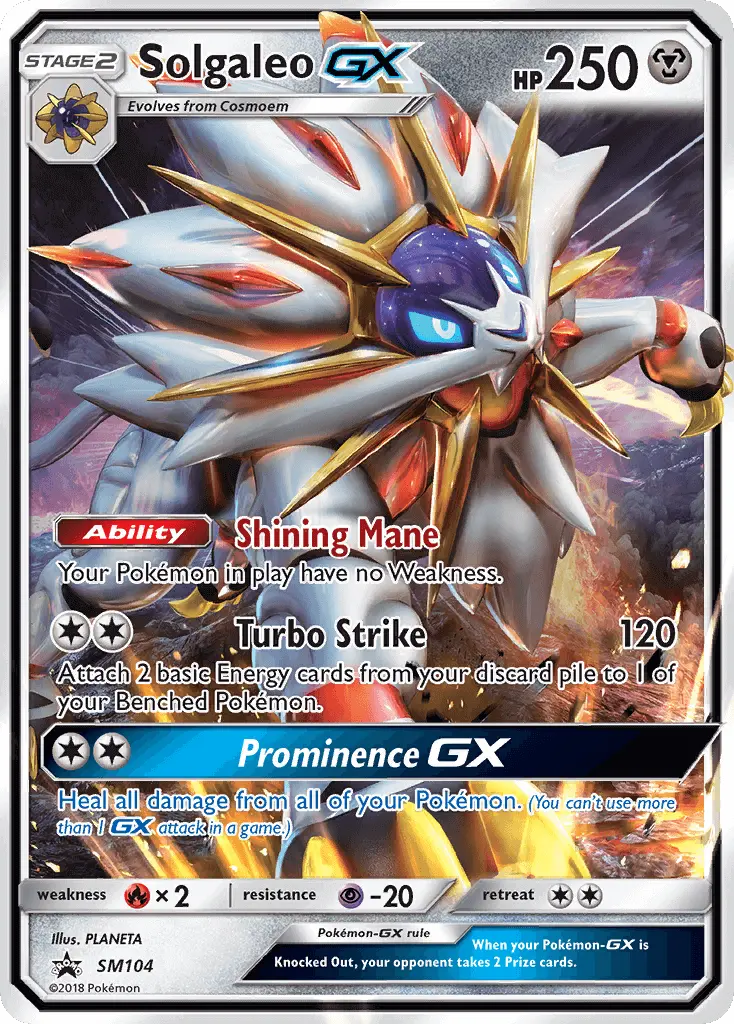 Solgaleo GX from smp