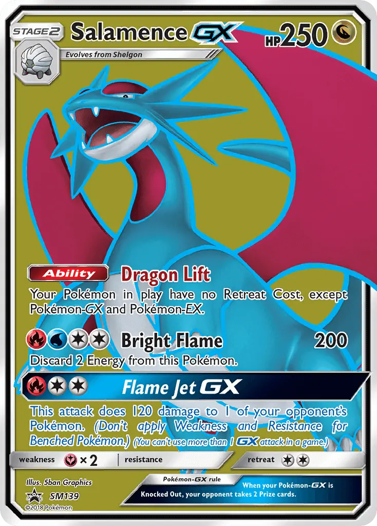 Salamence GX from smp