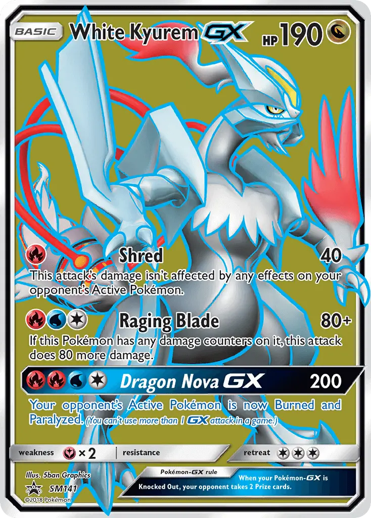 White Kyurem GX from smp