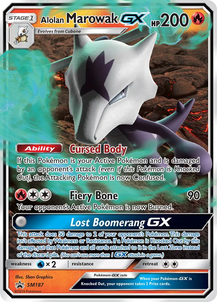 Alolan Marowak GX from smp