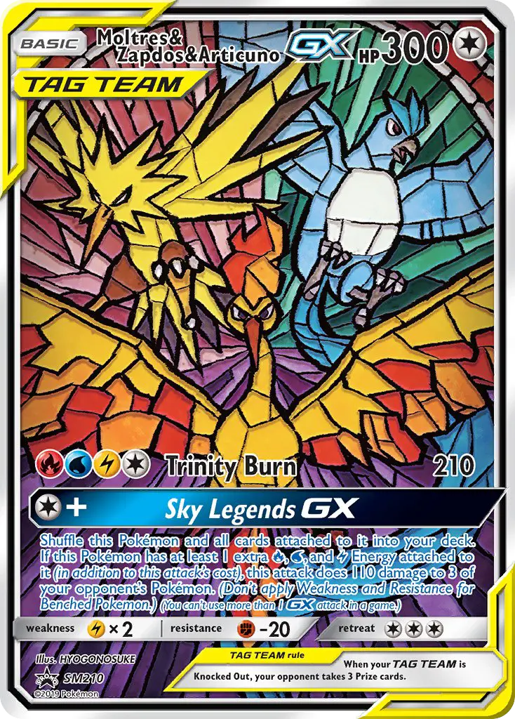 Moltres & Zapdos & Articuno GX from smp