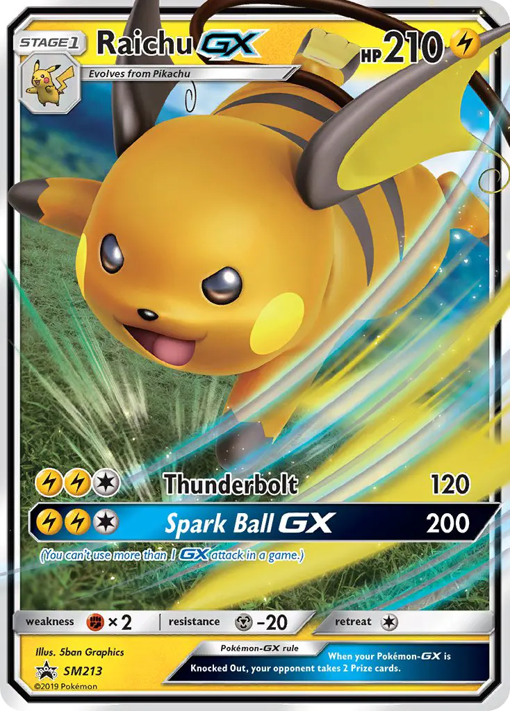 Raichu GX from smp