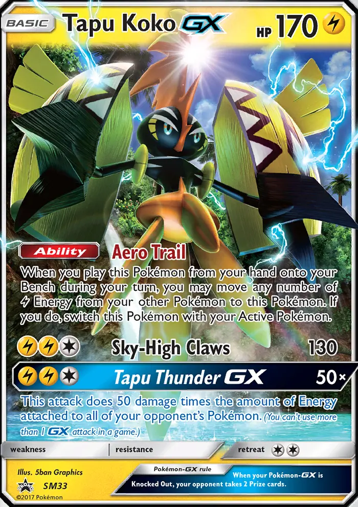 Tapu Koko GX from smp
