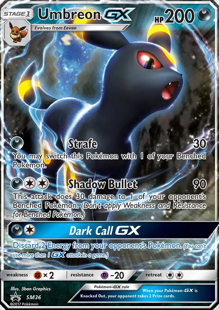 Umbreon GX from smp
