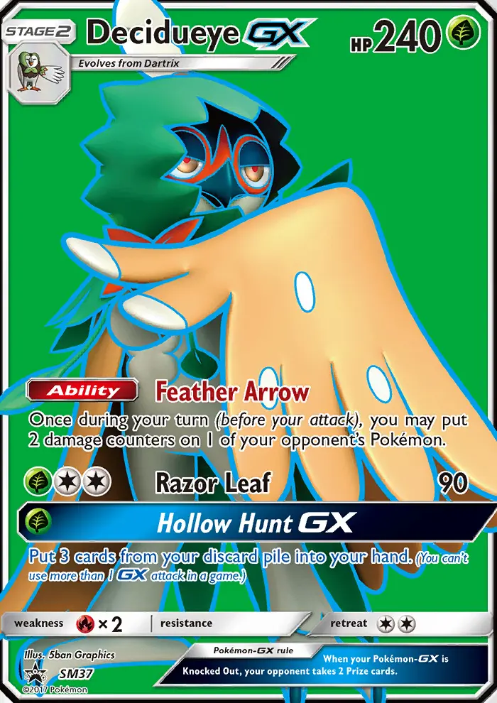 Decidueye GX from smp