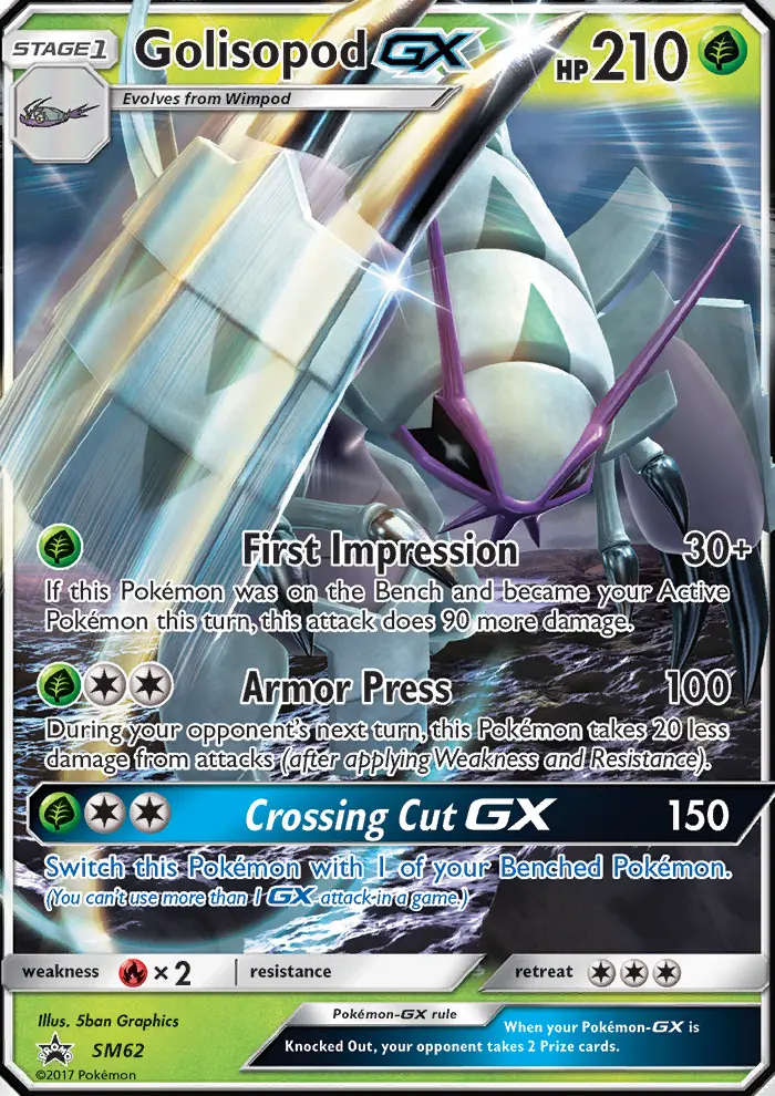 Golisopod GX from smp