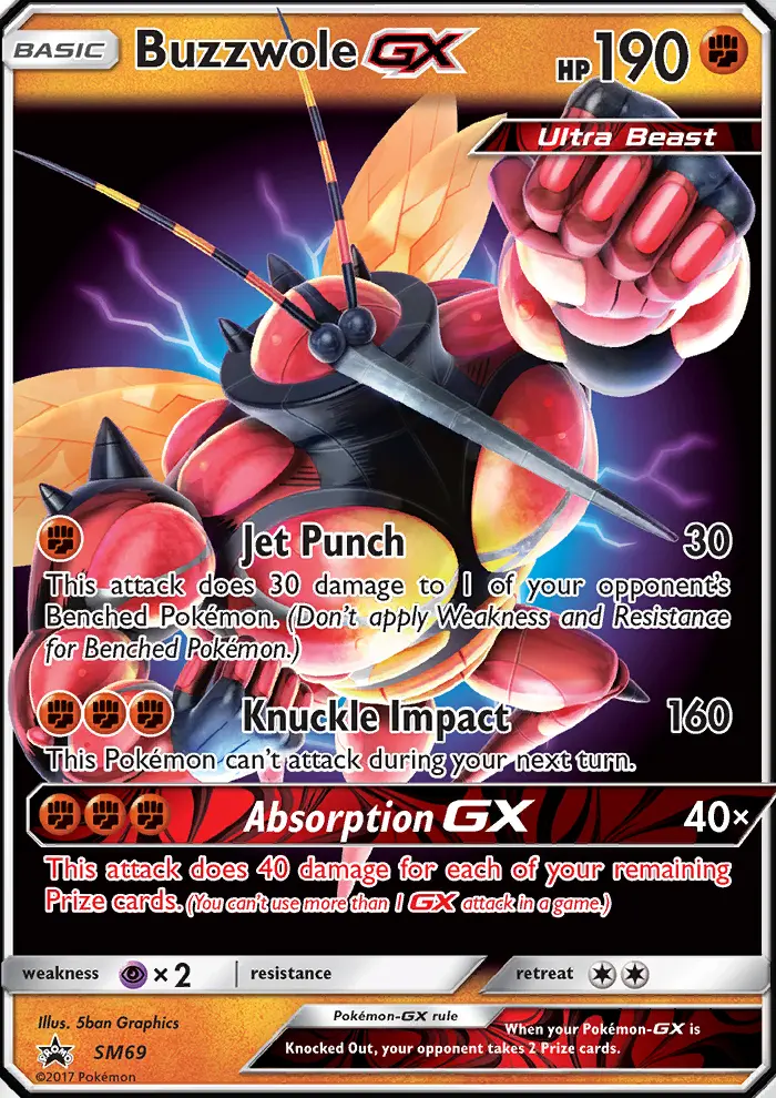 Buzzwole GX from smp