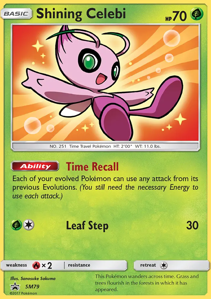 Shining Celebi from smp