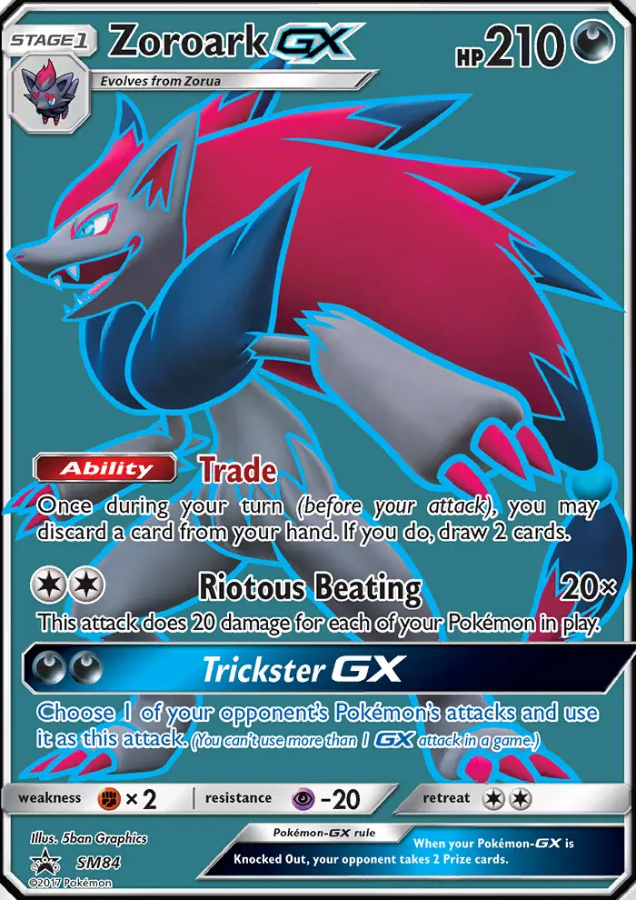 Zoroark GX from smp