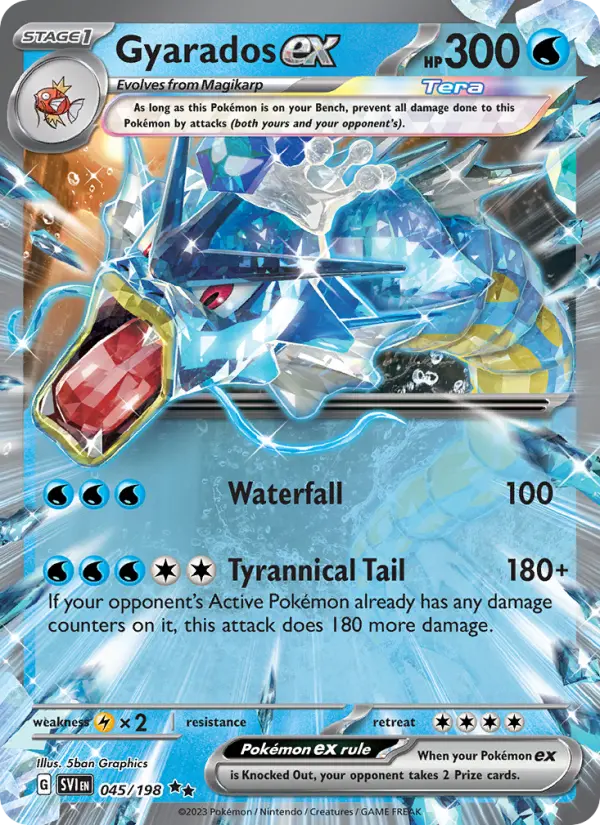 Gyarados ex from sv01