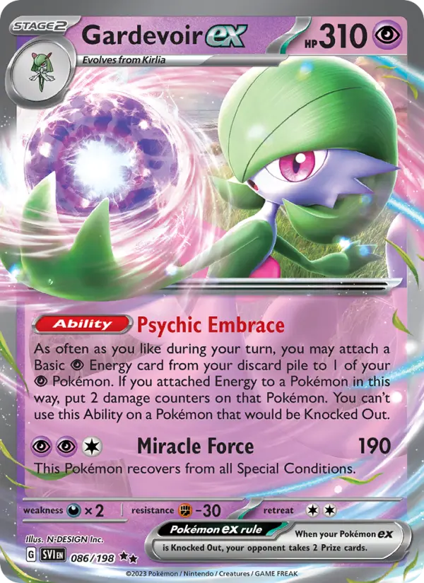 Gardevoir ex from sv01