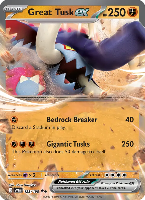 Great Tusk ex from sv01