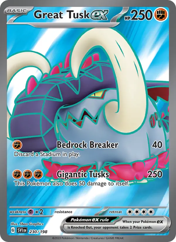 Great Tusk ex from sv01