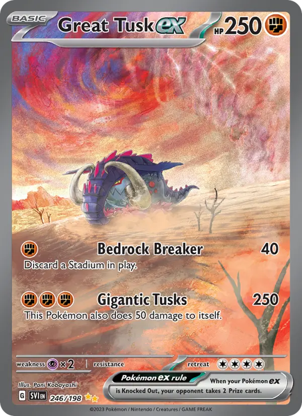 Great Tusk ex from sv01