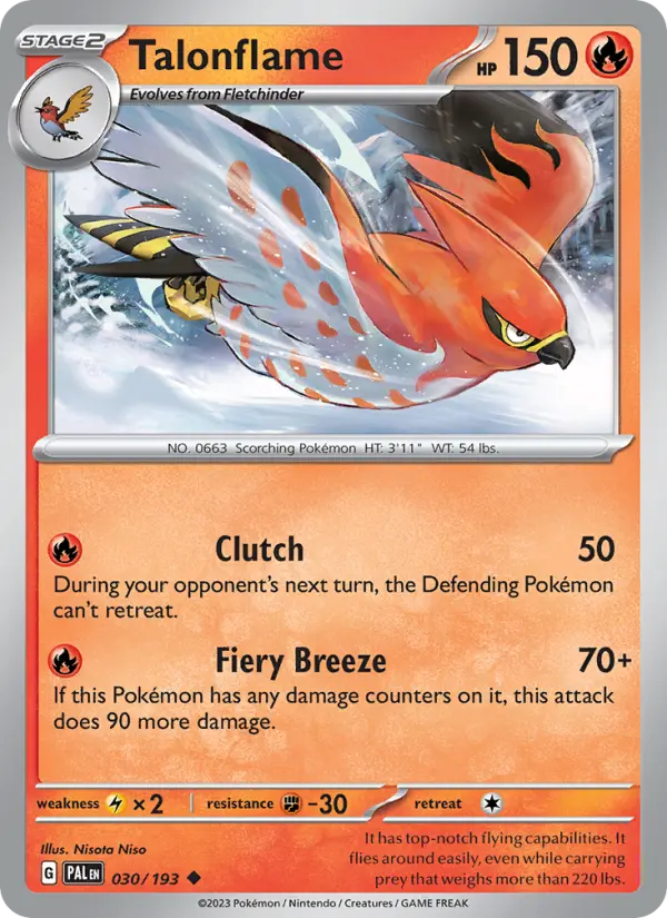 Talonflame from sv02