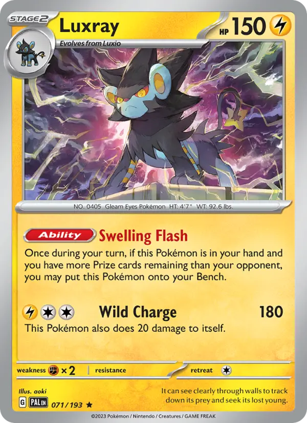 Luxray from sv02