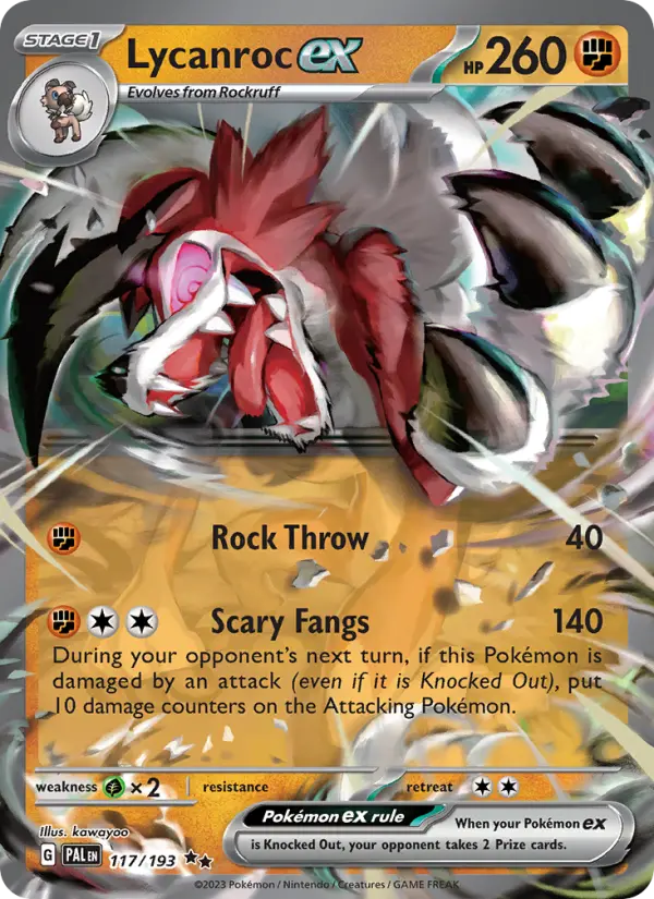 Lycanroc ex from sv02